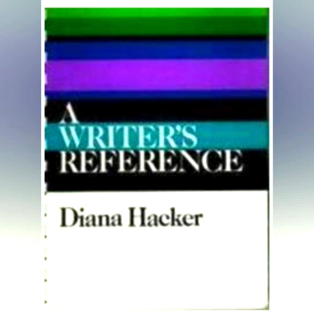 Writer's Reference Spiral Bound Copy by Diana Hacker